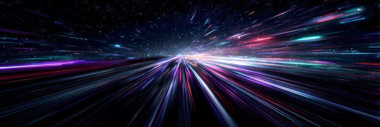 星空隧道光线特效 梦幻时空穿越