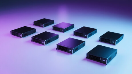 紫蓝灯光黑色硬盘