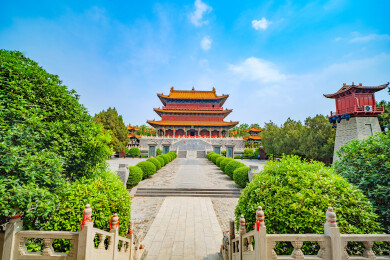 河南许昌春秋楼景区