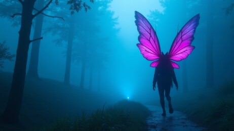 森林仙子冷光幻影图