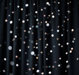 梦幻的黑色波点