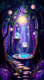 神秘森林秘境探险
