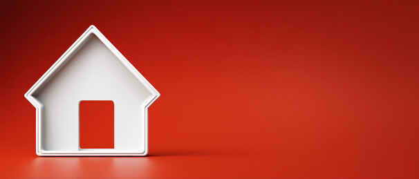 建筑模型财富投资概念图