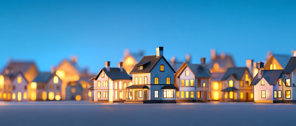 极简风房屋居住理想概念