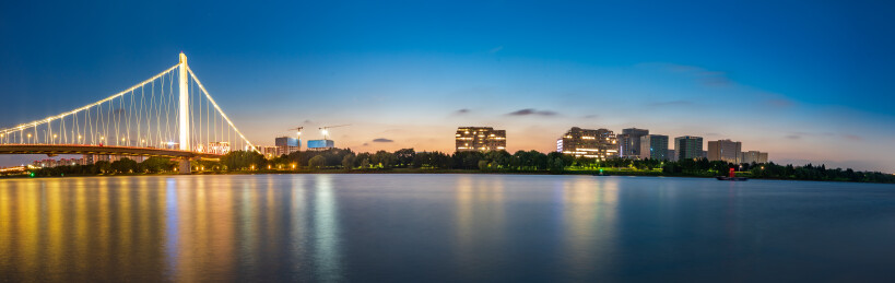 南京夹江大桥夜景