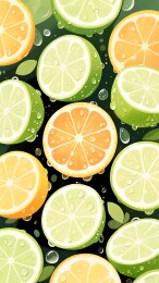 水果切片图案