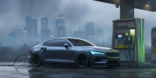 都市里的纯电静泊