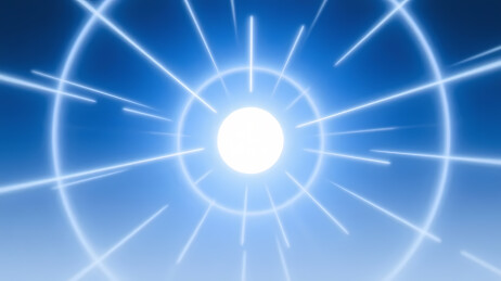 明亮白点蓝色渐变