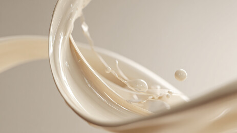 奶白流体飞溅动态图