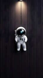 白宇员挂壁，木墙曳影漫绽奇