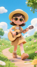 夏日插画
