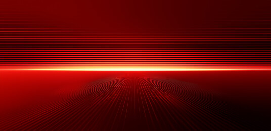 红金线条延伸科技感背景图