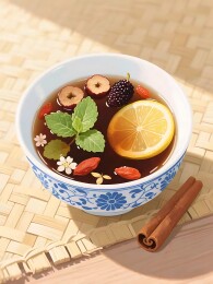 酸梅汤饮品