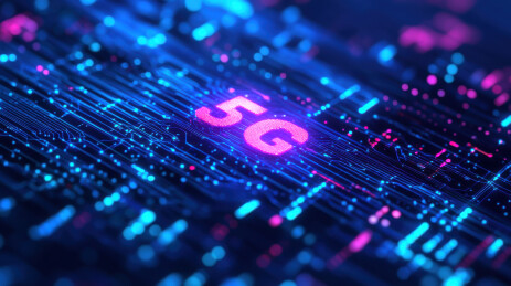 科技5G数字世界粒子