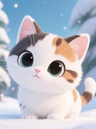 萌猫咪可爱风宠物形象
