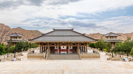 中国宁夏吴忠青铜峡黄河大峡谷旅游区