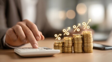 利率上升与金币堆叠