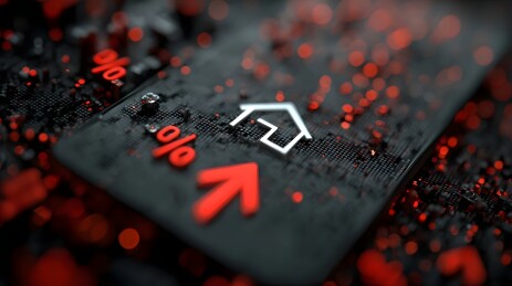 科技感房贷利率上升