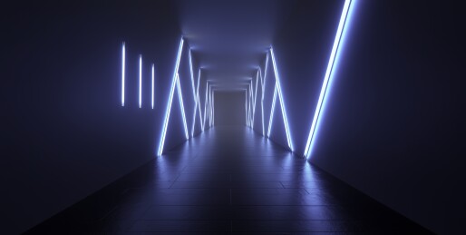 未来感科幻走廊