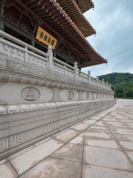南京牛首山佛顶塔建筑特写