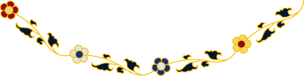 缠枝花卉纹纹样