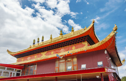 四川甘孜州稻城县著杰寺