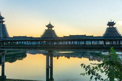 怀化新晃风雨桥