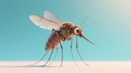 卡通蚊子创意图