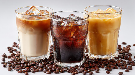 美式冰咖啡美食 