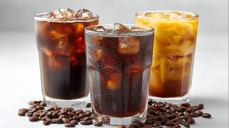 美式冰咖啡美食 