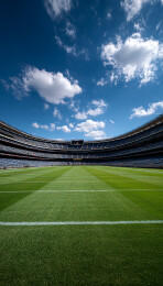 美式足球场地面横截面  