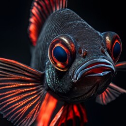 深海异色观赏鱼
