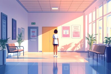 明亮的客服中心内热情服务的场景