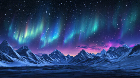 梦幻极光与冰雪奇缘