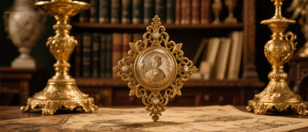 古典钟表与书籍