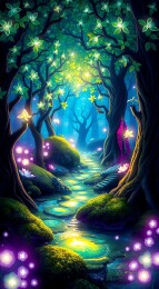 神秘森林之光