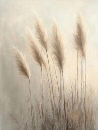 高草丛中的自然景象