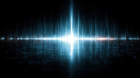 声浪光线科技线条