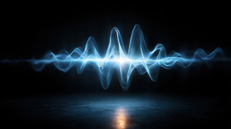 声浪光线科技线条