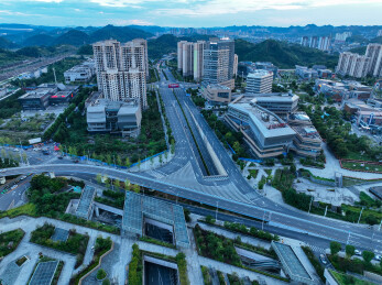 贵州省遵义市新蒲新区，长征大道