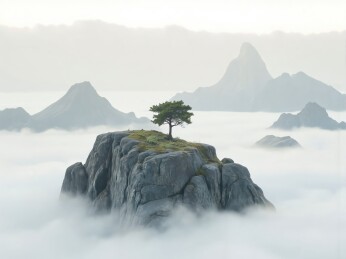 孤峰奇景