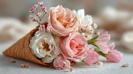 冰淇淋花束