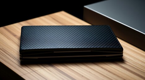 碳纤维纹理笔记本简约现代风格