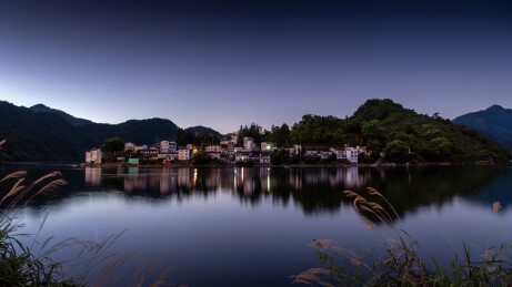 安徽皖南古村落景色