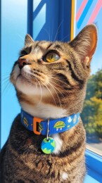 猫咪特写阳光窗边