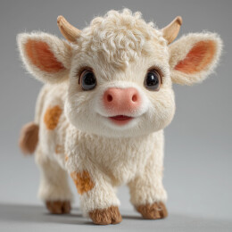 小奶牛可爱图