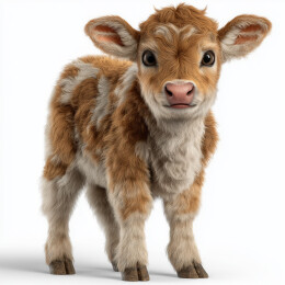 小奶牛可爱图