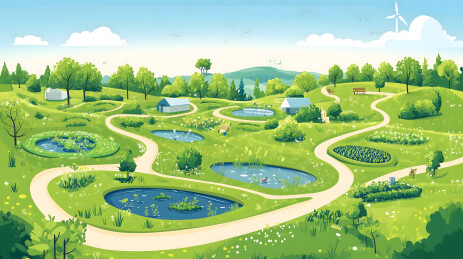 循环利用生态园