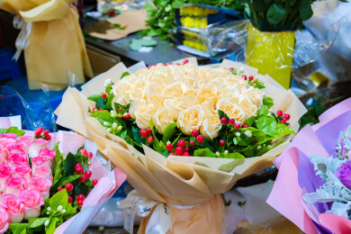 云南昆明斗南花市