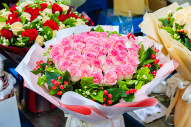 云南昆明斗南花市